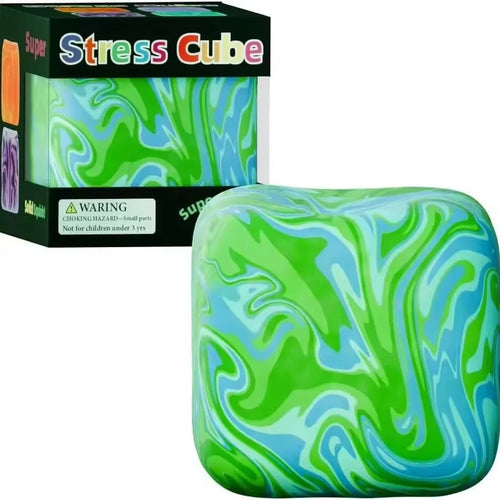 Needoh Sensory Cube — Anti-Stress Fidget Tool for Focus & Calm