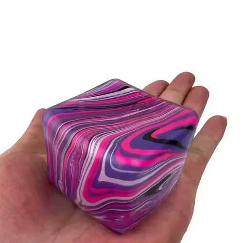 Needoh Sensory Cube — Anti-Stress Fidget Tool for Focus & Calm