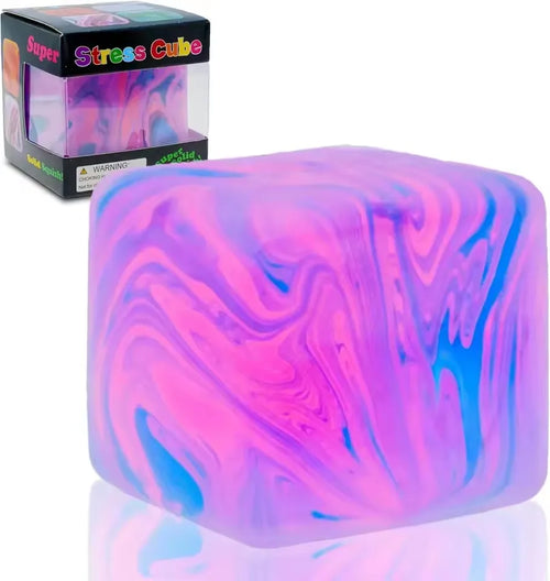 Needoh Sensory Cube — Anti-Stress Fidget Tool for Focus & Calm