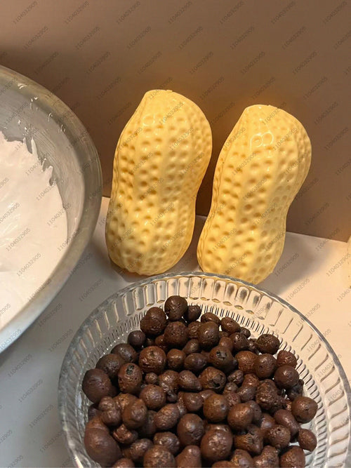 Squishy Peanut Stress Ball — Crunchy Squeeze & Fidget Toy