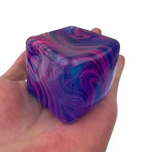 Needoh Sensory Cube — Anti-Stress Fidget Tool for Focus & Calm