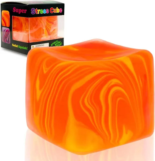Needoh Sensory Cube — Anti-Stress Fidget Tool for Focus & Calm