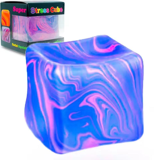 Needoh Sensory Cube — Anti-Stress Fidget Tool for Focus & Calm