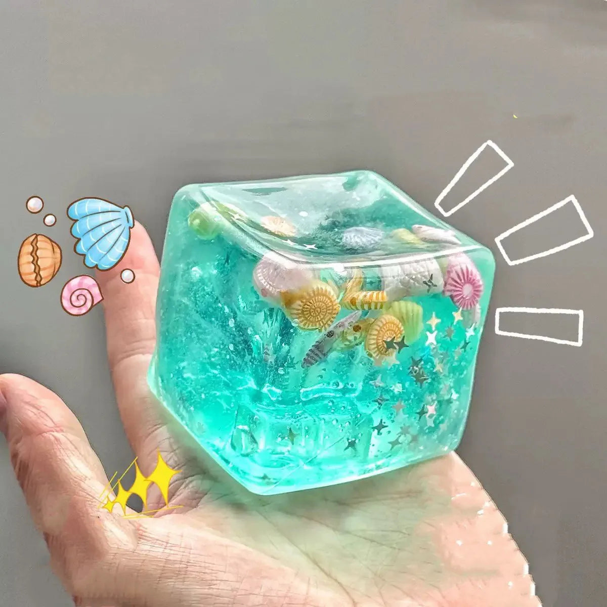 Adult Squishy Ocean Stress Balls – Sensory Toy for Stress Relief & Anxiety